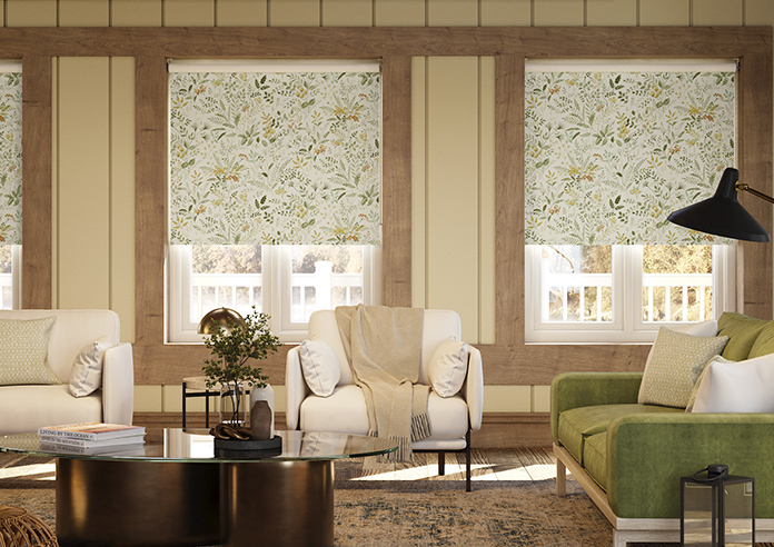 Cleo, Eucalyptus - Twist&Fit Roller Blind - Image 3